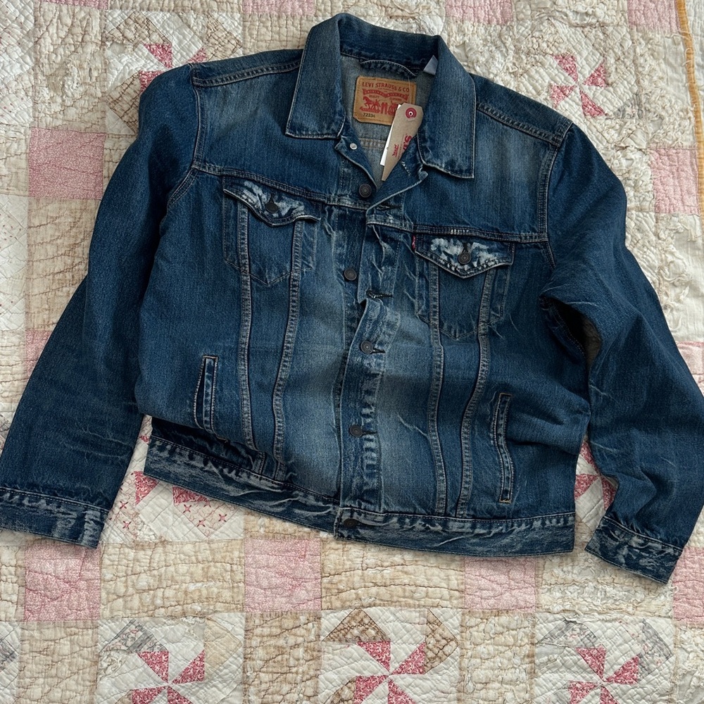 Levi's nwt Dark Blue Jean Jacket